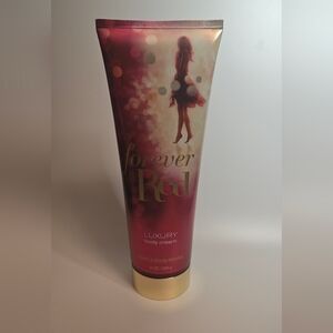 Bath & Body Works Forever Red Luxury Body Cream - Gold and Red